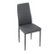 Moderní jídelní židle Autronic Židle jídelní, šedá látka, kov šedá (DCL-374 GREY2) (23)