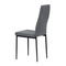 Moderní jídelní židle Autronic Židle jídelní, šedá látka, kov šedá (DCL-374 GREY2) (5)