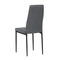 Moderní jídelní židle Autronic Židle jídelní, šedá látka, kov šedá (DCL-374 GREY2) (6)