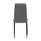 Moderní jídelní židle Autronic Židle jídelní, šedá látka, kov šedá (DCL-374 GREY2) (7)