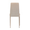 Moderní jídelní židle Autronic Židle jídelní, krémová látka, kov cappucino (DCL-375 CRM2) (23)