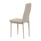 Moderní jídelní židle Autronic Židle jídelní, krémová látka, kov cappucino (DCL-375 CRM2) (25)