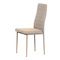 Moderní jídelní židle Autronic Židle jídelní, krémová látka, kov cappucino (DCL-375 CRM2) (26)