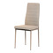 Moderní jídelní židle Autronic Židle jídelní, krémová látka, kov cappucino (DCL-375 CRM2) (27)