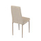 Moderní jídelní židle Autronic Židle jídelní, krémová látka, kov cappucino (DCL-375 CRM2) (7)