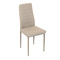 Moderní jídelní židle Autronic Židle jídelní, krémová látka, kov cappucino (DCL-375 CRM2) (11)
