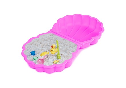 Pískoviště Marimex mušle s krytem - růžové (2)