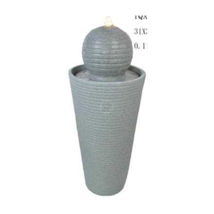 Pokojová fontána Homestyling KO-795202380 s LED osvětlením 70 cm Modern (2)