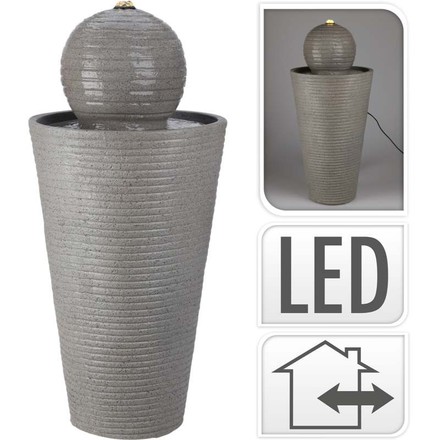 Pokojová fontána Homestyling KO-795202380 s LED osvětlením 70 cm Modern (3)