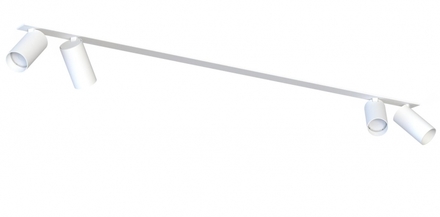 Stropní bodové svítidlo Nowodvorski (7831) Bodovka 4R MONO Surface bílá 130cm 4XGU10