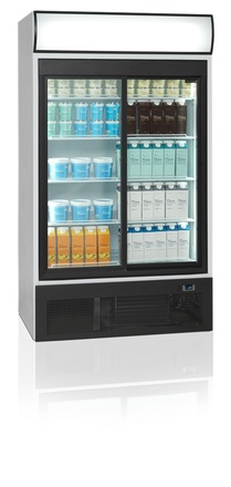 Chladicí skříň prosklené dveře Tefcold FSC 1950 S (3)