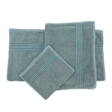 Ručníky Homestyling KO-HD1001270 Sada 3 ks ručníků modrozelená