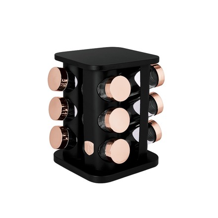 Sada kořenek Berlingerhaus BH-8559 v otočném stojanu 13 ks Black rose