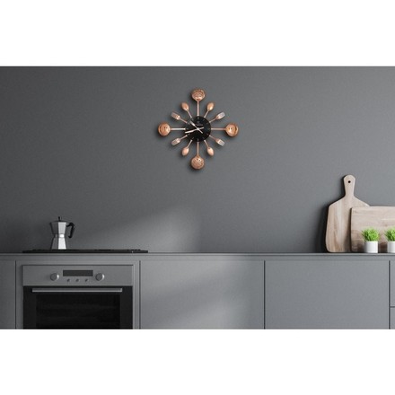 Kuchyňské nástěnné hodiny Berlingerhaus BH-9480 Black Rose Collection/Monaco Collection (1)