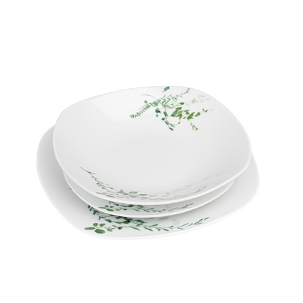 Jídelní sada talířů Berlingerhaus BH-10200 porcelánová 18 ks (1)