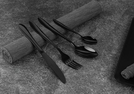 Sada příborů Berlingerhaus BH-3077 24 ks Black Collection (2)