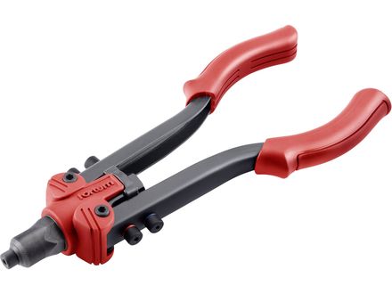 Kleště nýtovací pákové Fortum 4770639 COMBO-3F, pro nýt. matice M3-M10, nýt. šrouby M4-M8, trhací nýty 2,4-6,4mm