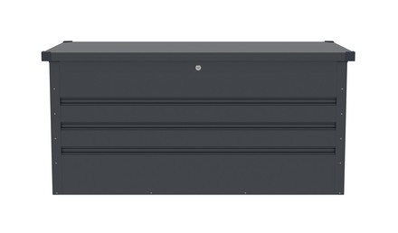 Zahradní box G21 Denver 280 L, antracitový plechový (1)