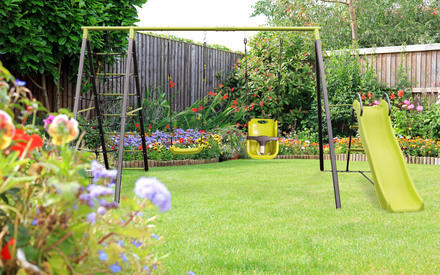 Houpačka G21 pro batolata zelená (3)