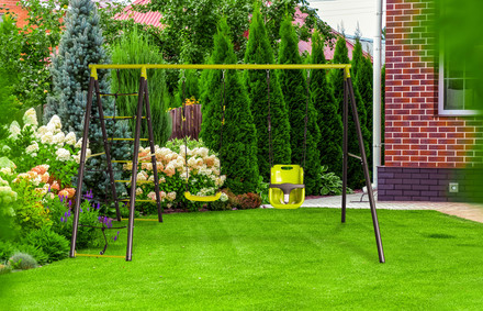 Houpačka G21 pro batolata zelená (4)