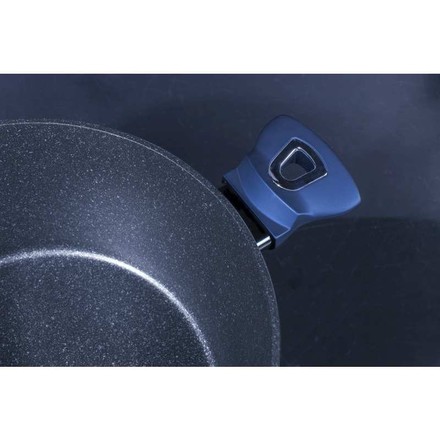 Kastrol s mramorovým povrchem Berlingerhaus BH-7148 a poklicí 30 cm Metallic Line Aquamarine Edition (10)