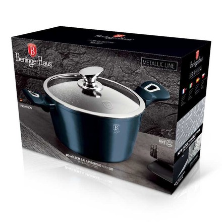 Kastrol s mramorovým povrchem Berlingerhaus BH-7148 a poklicí 30 cm Metallic Line Aquamarine Edition (11)