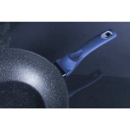 Wok pánev s mramorovým povrchem Berlingerhaus BH-6114 30 cm Metallic Line Aquamarine Edition (10)