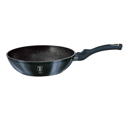 Wok pánev s mramorovým povrchem Berlingerhaus BH-6114 30 cm Metallic Line Aquamarine Edition (1)