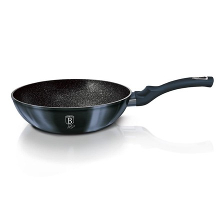 Wok pánev s mramorovým povrchem Berlingerhaus BH-6114 30 cm Metallic Line Aquamarine Edition (2)