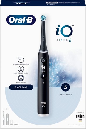 Elektrický zubní kartáček Oral-B iO6 Series Black Onyx (5)
