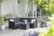 Zahradní nábytek Keter Elodie 5místný set s úložným stolem grafitový (1)