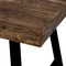 Moderní jídelní stůl Autronic Jídelní stůl, 160x90x76 cm, MDF deska, dýha borovice, kovové nohy, černý lak (HT-534 PINE) (7)