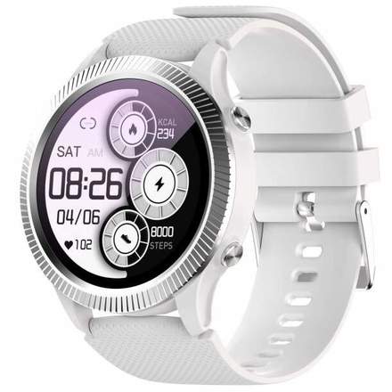 Chytré hodinky Carneo Athlete GPS silver