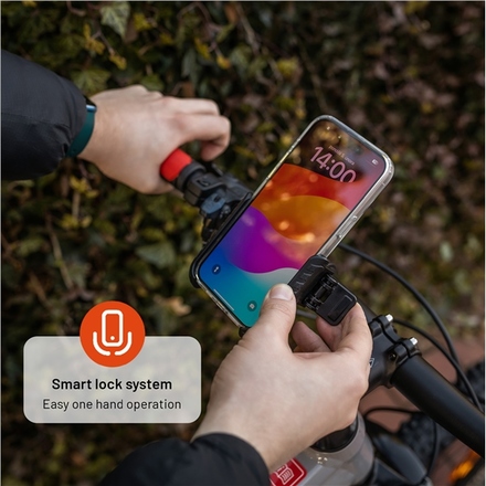 Držák na mobil Fixed Bikee Plus - černý (4)