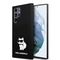 Kryt na mobil Karl Lagerfeld Liquid Silicone Choupette NFT na Samsung Galaxy S24 Ultra - černý (1)