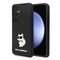 Kryt na mobil Karl Lagerfeld Liquid Silicone Choupette NFT na Samsung Galaxy S24 - černý (1)