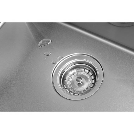 Nerezový dřez s odkapem Concept NANO coat levý DNN1045ssl (1)