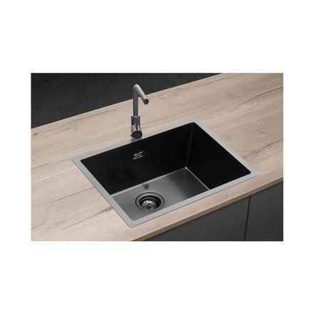 Nerezový dřez bez odkapu Concept NANO coat TITANIA DNN1060ds (1)