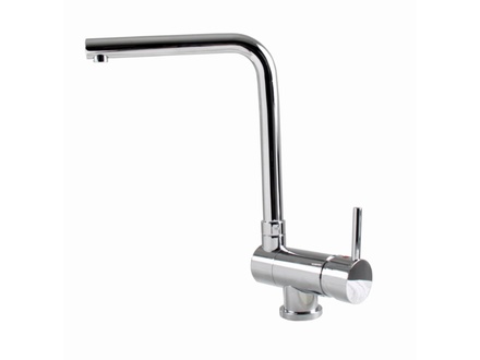 Páková vodovodní baterie sklopná se sprchou Elleci DANUBIO CROMATO