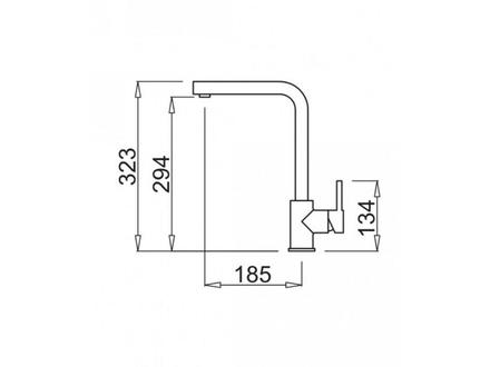 Páková vodovodní baterie Elleci TRAIL CROMATO (1)