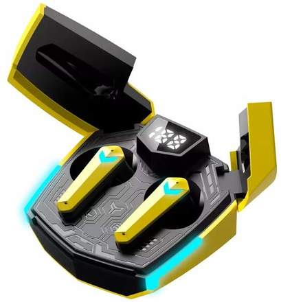 Sluchátka do uší Canyon GTWS-2 žlutá (1)