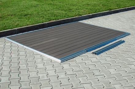 WPC podlaha pro domek G21 podlaha pro domek GRAH 483, Eben (3)