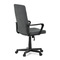 Kancelářská židle Autronic Kancelářská židle, černý plast, šedá látka, kolečka pro tvrdé podlahy (KA-L607 GREY2) (10)