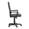 Kancelářská židle Autronic Kancelářská židle, černý plast, šedá látka, kolečka pro tvrdé podlahy (KA-L607 GREY2) (11)