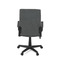 Kancelářská židle Autronic Kancelářská židle, černý plast, šedá látka, kolečka pro tvrdé podlahy (KA-L607 GREY2) (19)