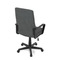 Kancelářská židle Autronic Kancelářská židle, černý plast, šedá látka, kolečka pro tvrdé podlahy (KA-L607 GREY2) (20)