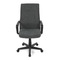 Kancelářská židle Autronic Kancelářská židle, černý plast, šedá látka, kolečka pro tvrdé podlahy (KA-L607 GREY2) (25)