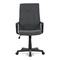 Kancelářská židle Autronic Kancelářská židle, černý plast, šedá látka, kolečka pro tvrdé podlahy (KA-L607 GREY2) (2)
