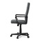Kancelářská židle Autronic Kancelářská židle, černý plast, šedá látka, kolečka pro tvrdé podlahy (KA-L607 GREY2) (5)
