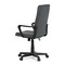 Kancelářská židle Autronic Kancelářská židle, černý plast, šedá látka, kolečka pro tvrdé podlahy (KA-L607 GREY2) (6)